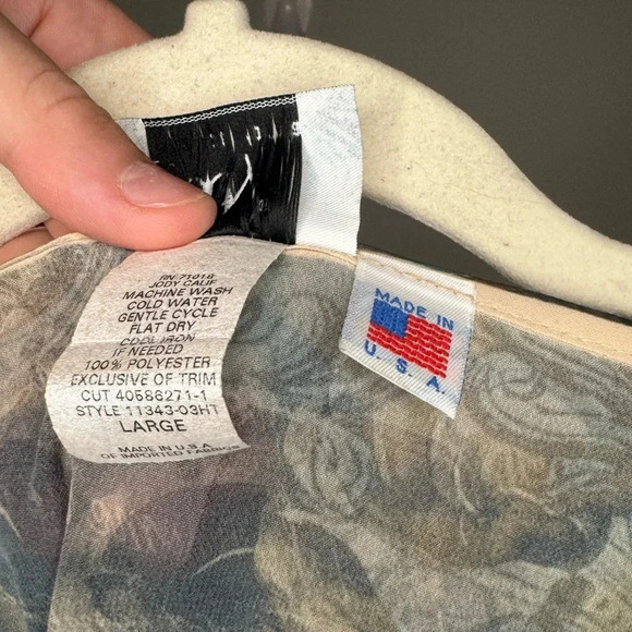 VTG Western Y2K JODY COWGIRL Flowy Top - Picture 15 of 15